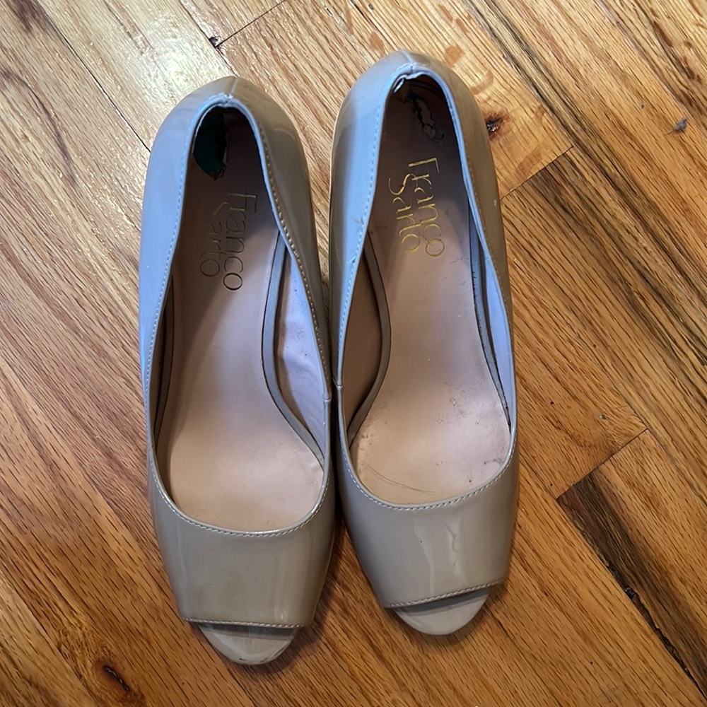 Franco Sarto nude heels